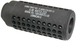Guntec AR15 Fake Suppressor SOCOM Mini 1/2x28 TPI Black