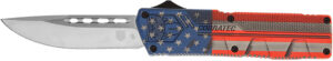 Cobratec Lightweight OTF Knife - American Flag Design