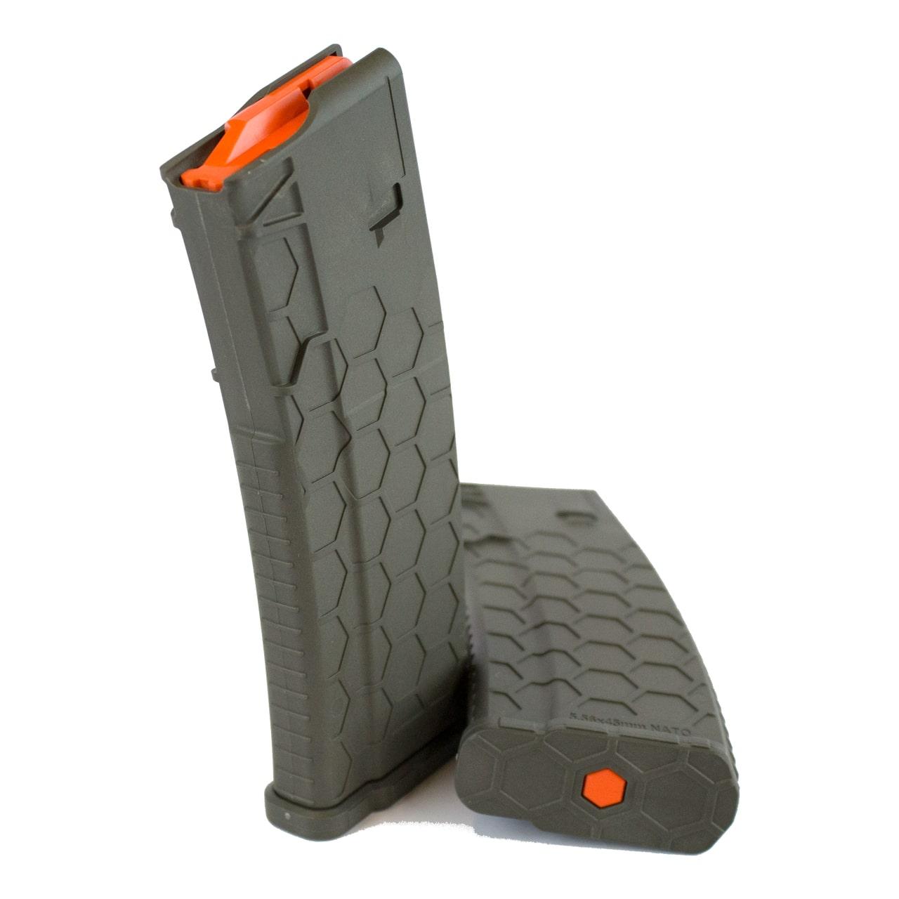 Hexmag Series 2 30-Round AR-15 Magazine OD Green