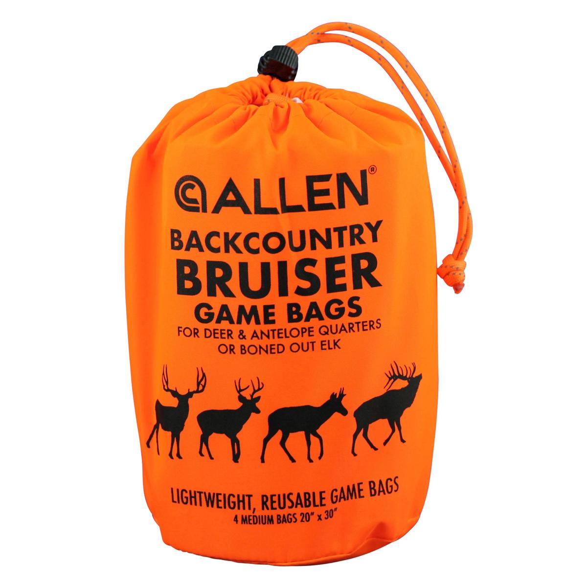 Allen BackCountry Bruiser Deer Game Bag Set - 4 Orange Bags