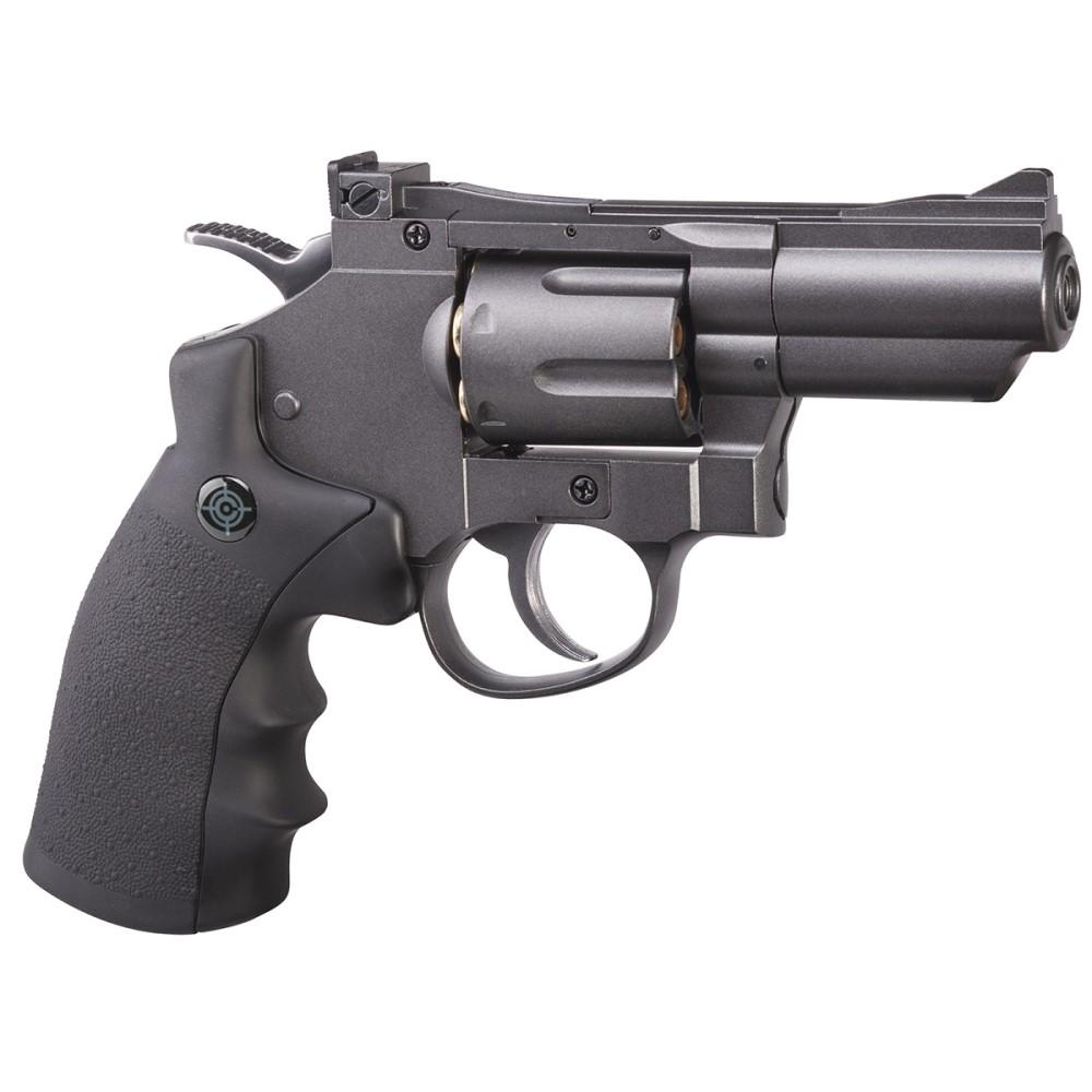 Crosman CO2 Dual Ammo Snub Nose Air Revolver .177 Cal