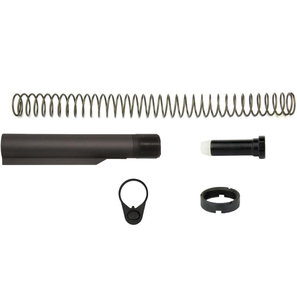 TacFire AR-10 Carbine Buffer Tube Kit with End Plate