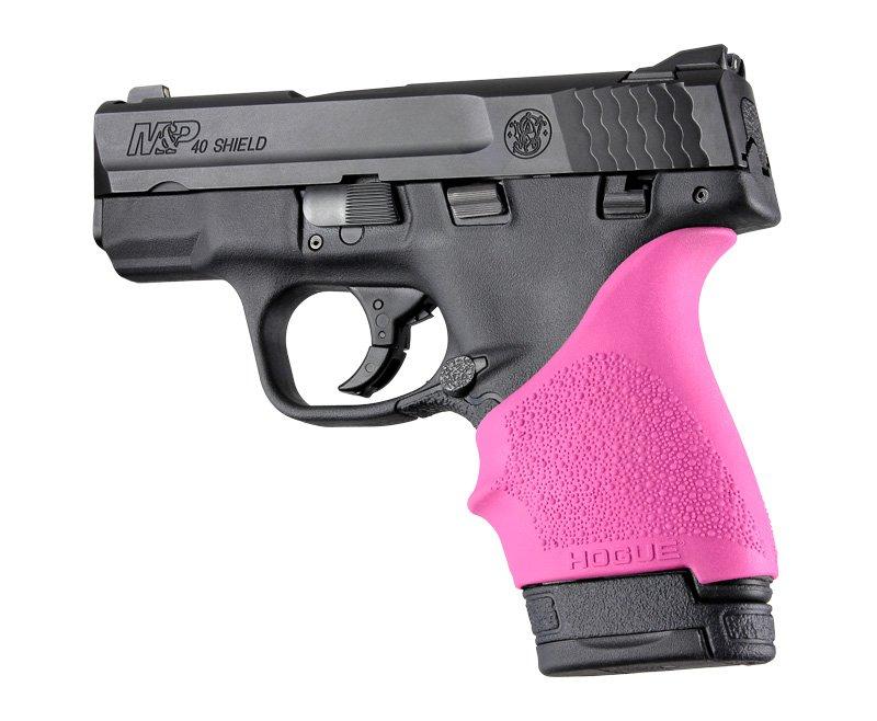 Hogue HandAll Pink Grip Sleeve for S&W, Ruger, Glock