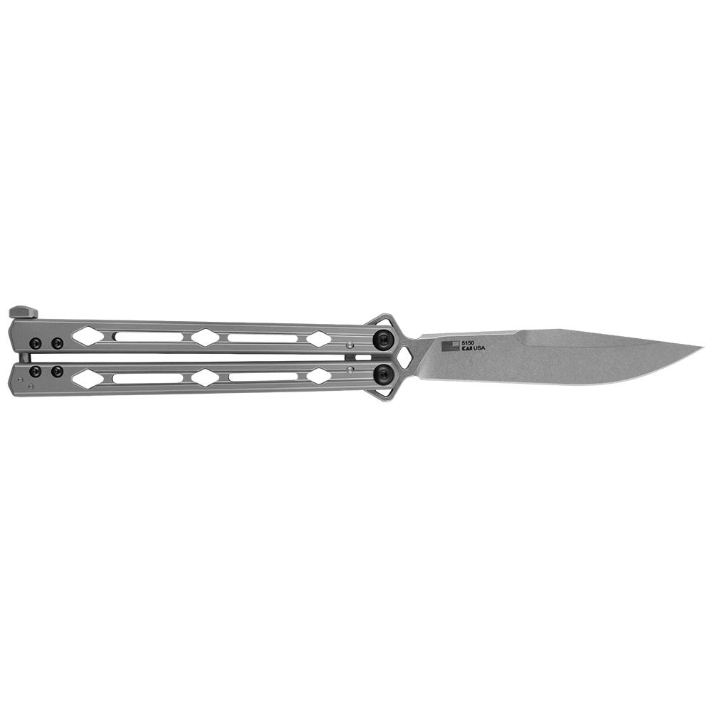 Kershaw Lucha 4.60" Butterfly Knife - 14C28N Steel