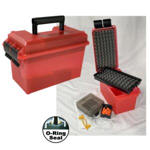 MTM Pistol Range Kit - Clear Red