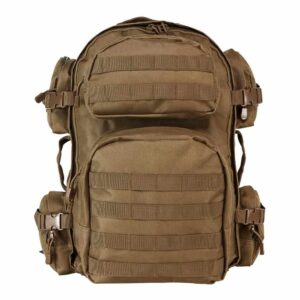 NcStar VISM Tactical Backpack Tan - Durable and Versatile
