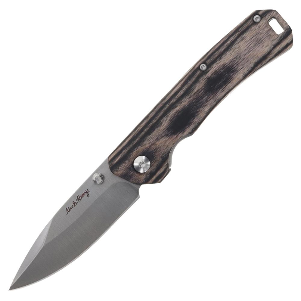 Uncle Henry 3" Folding Knife with Pakka Wood Handle