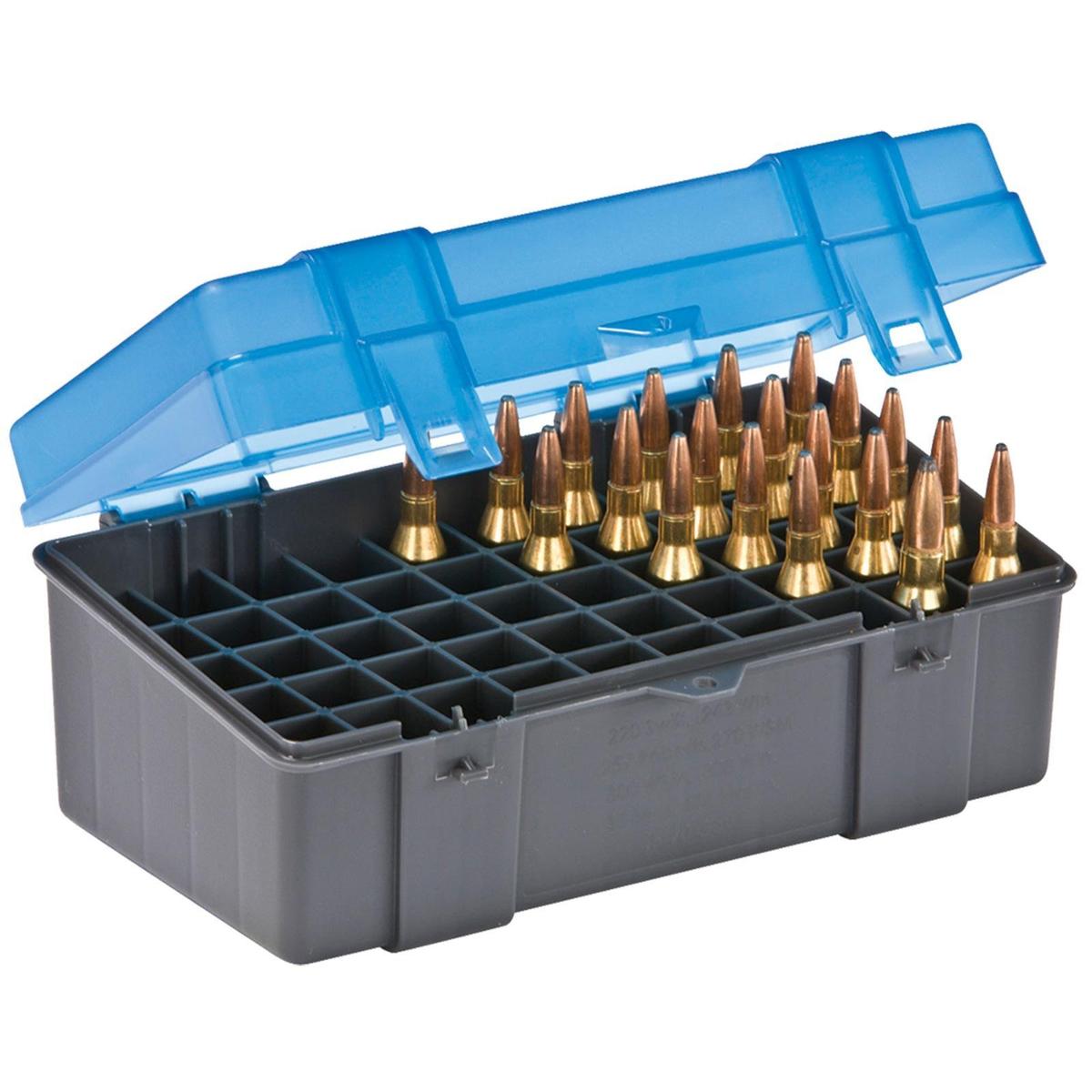 Plano Flip Top Rifle Ammo Case - 50 Rounds Secure Storage