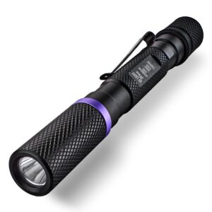 Police Security UV Flashlight 395NM Pen Light