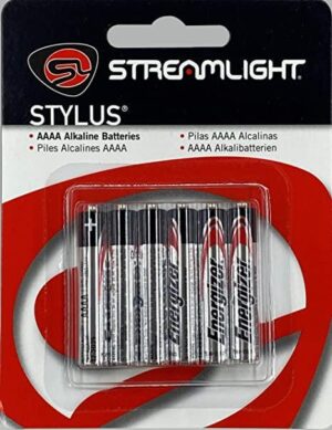 Streamlight AAAA Batteries for Stylus - 6 Pack