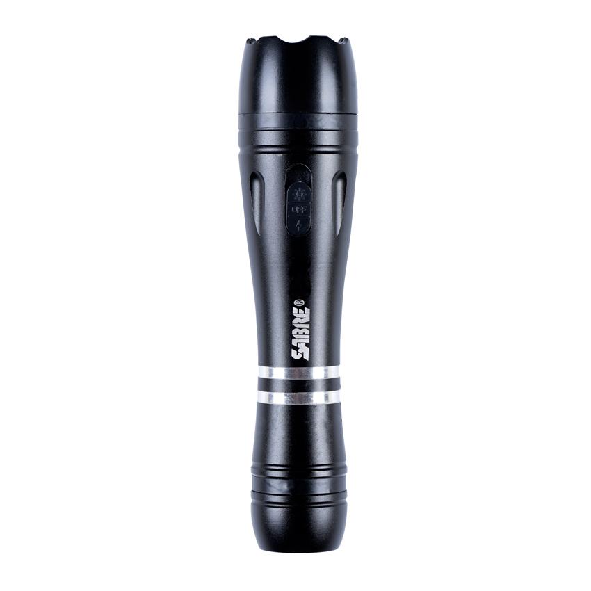 SABRE Maximum Strength Tactical Stun Gun with LED Flashlight