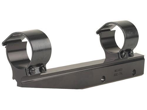 Weaver Detachable Side Mount Aluminum Scope Rings 1" High