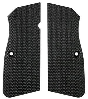 FN Hi-Power G-10 Grips Black - Factory Replacement