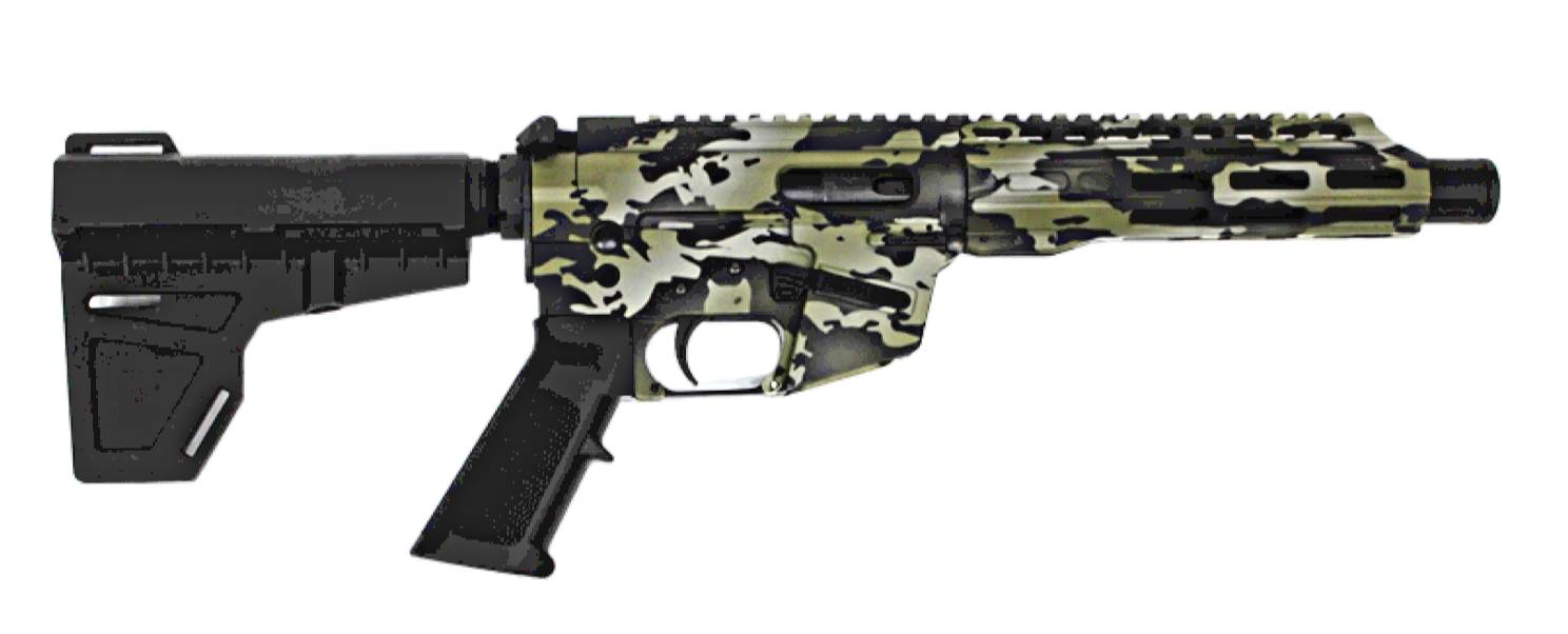 Freedom Ordnance FX9 9mm Multicam AR Pistol - 9" Barrel