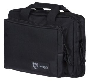 Drago Gear Double Pistol Case Black