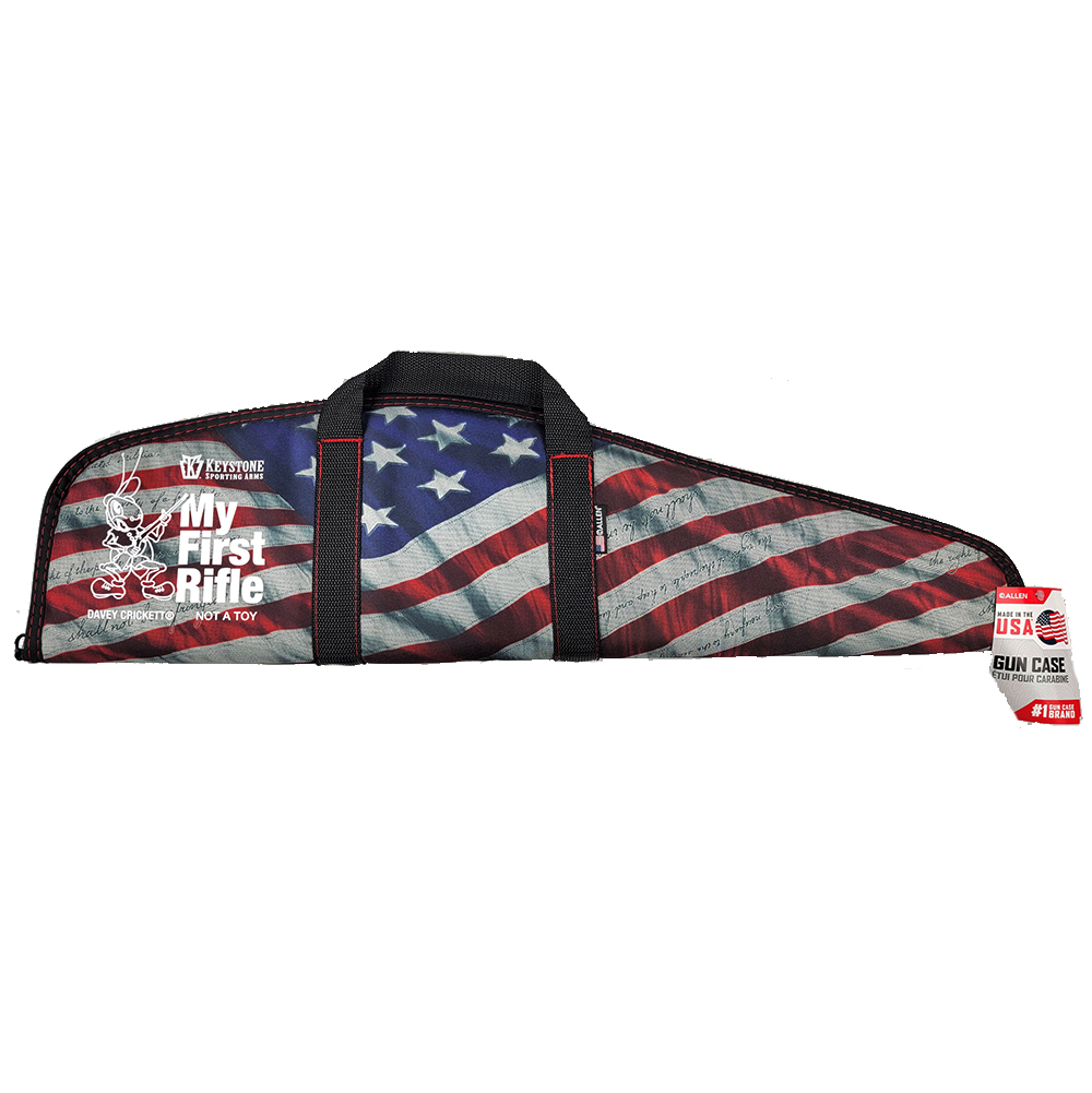 Davey Crickett Padded Rifle Case 33" Red