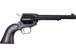 Heritage Arms .22 LR Black/Gold Revolver 6.5"