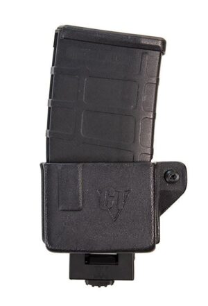 CompTac AR 308 Mag Pouch with Push Button Lock Mount -Black - LSC (Right Hand Shooter)