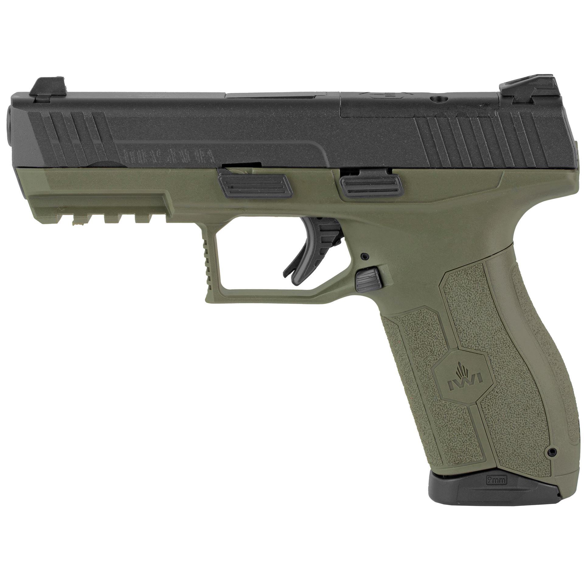 IWI Masada 9mm OD Green Pistol - 17-Round Capacity