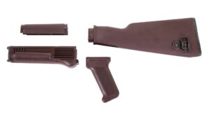 Arsenal Plum Polymer Stock Set for Milled Receivers