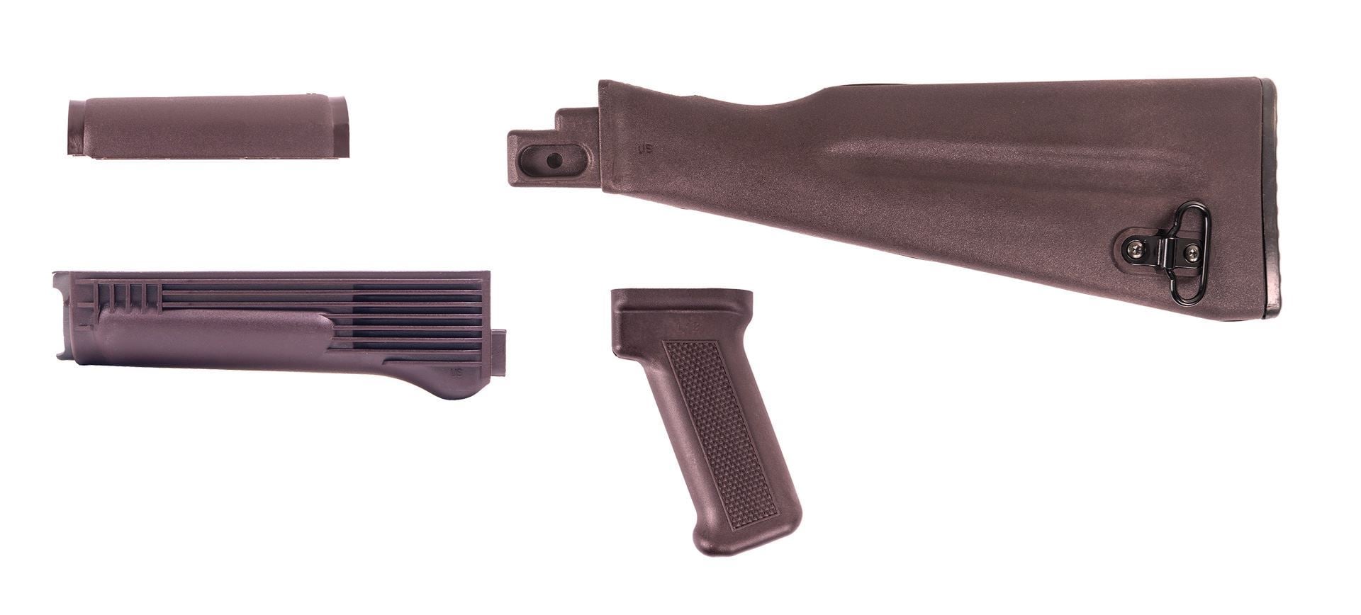 Arsenal Plum AK47/AK74 NATO Stock Set