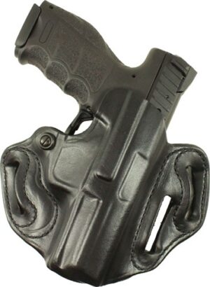 DESANTIS SPEED SCABBARD HOLSTR - RH OWB LEATHER S&W GOVERNOR BL