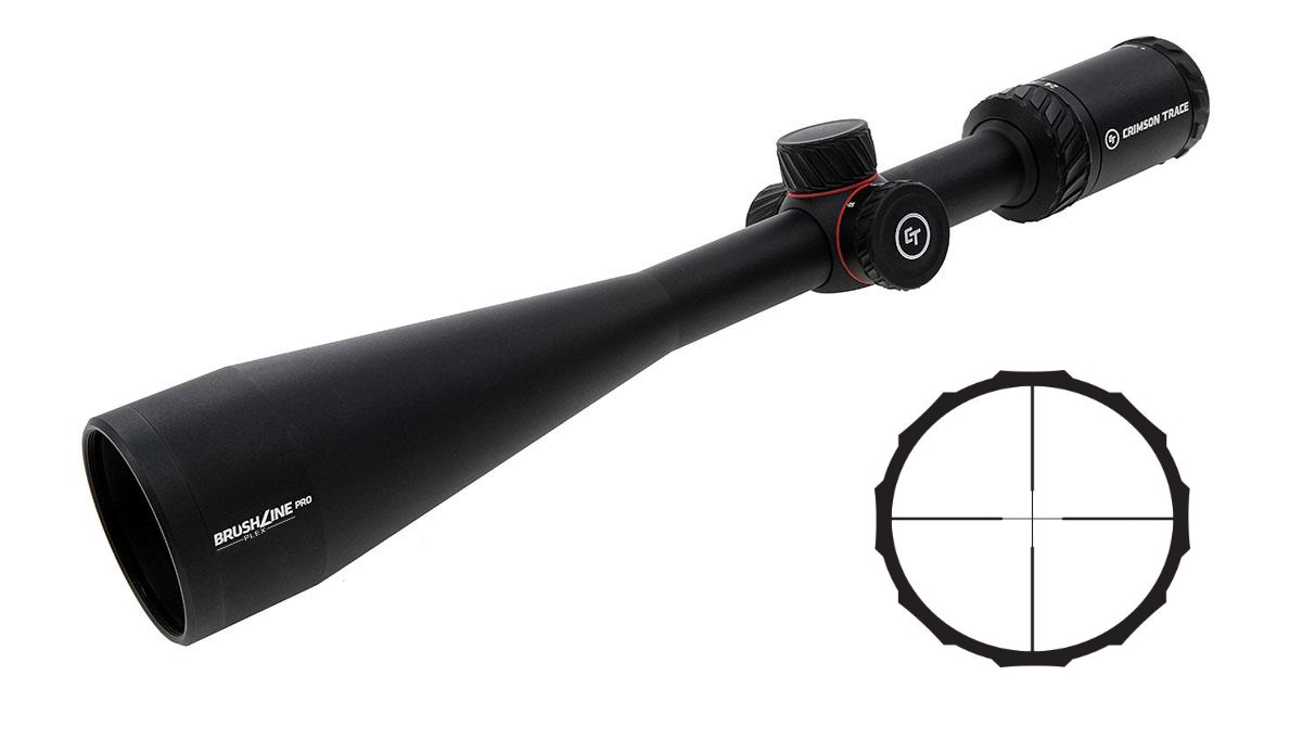 Crimson Trace Brushline Pro 3-12x42mm Plex Scope