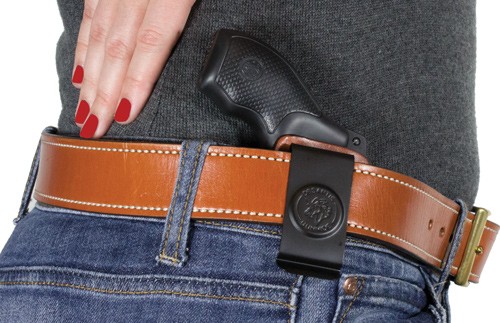 DESANTIS SUMMER HEAT HOLSTER - IWB RH LEATHER S&W J 2" TAN