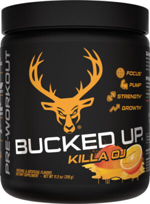 BUCKED UP PRE-WORKOUT KILLA OJ - 30 SERVINGS