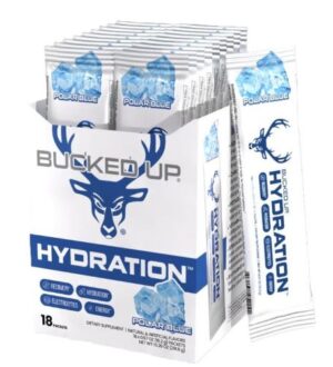 BUCKED UP HYDRATION 2.0 - POLAR BLUE 18 COUNT