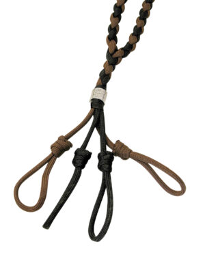 Haydel's Game Calls DL98 Deluxe  4 Call Lanyard, Camo Paracord