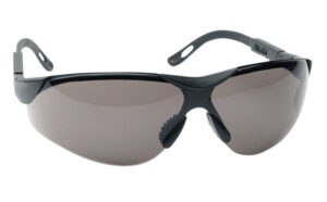 Walker's Elite Shooting Glasses - Gray Lens, Black Frame