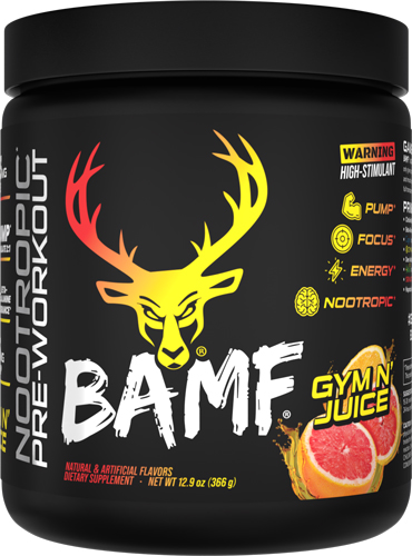 BUCKED UP PRE-WORKOUT BAMF - GYM N' JUICE 30 SERVINGS
