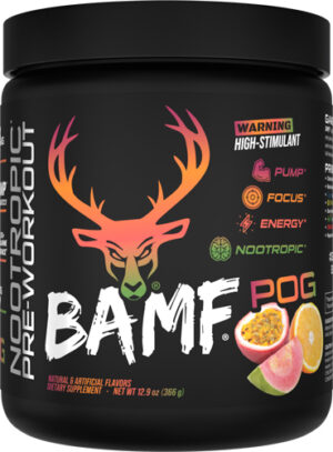 BUCKED UP PRE-WORKOUT BAMF - POG 30 SERVINGS