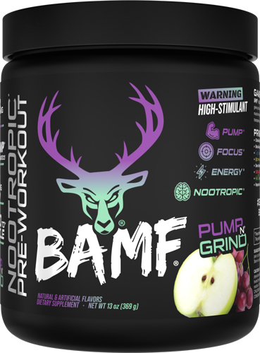 BUCKED UP PRE-WORKOUT BAMF - PUMP N' GRIND 30 SERVINGS