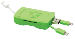 HME QMCR 4-in-1 SD Card Reader for Android & iOS