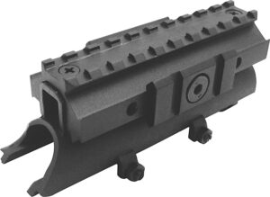 NcStar SKS Tri-Rail Receiver Cover - Black Anodized