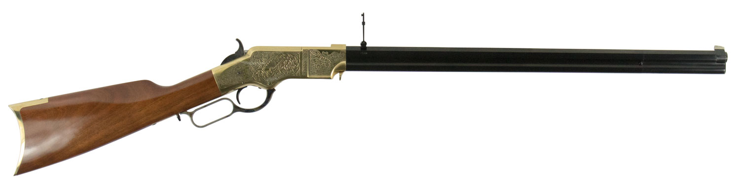 Taylors & Company 1860 Brass Engraved 44-40 Lever Action Rifle