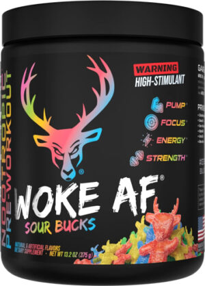 BUCKED UP PRE-WORKOUT WOKE AF - SOUR BUCKS 30 SERVINGS