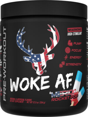 BUCKED UP PRE-WORKOUT WOKE AF - ROCKET POP 30 SERVINGS