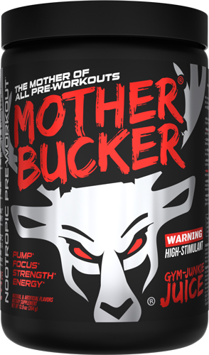 BUCKED UP PRE-WORKOUT MOTHER - BUCKER GYM JUNKIE JUICE 20 SRV