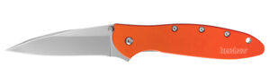 Kershaw Leek 1660OR 3" Folding Knife - Orange Handle