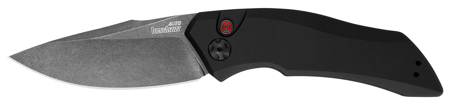 Kershaw Launch 1 Blackwash Automatic Knife 3.40" CPM 154