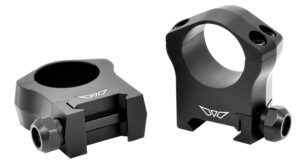 Warne Mountain Tech Picatinny Scope Rings 1" High - Matte