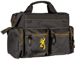 Browning Black & Gold Shooter's Bag with Buck Mark