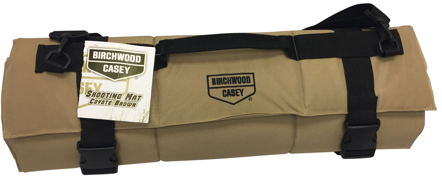 Birchwood Casey Coyote Brown Shooting Mat 84" x 27"