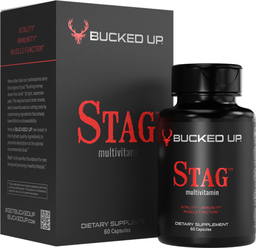 BUCKED UP STAG FULL SPECTRUM - MULTIVITAMIN 30 SERVINGS