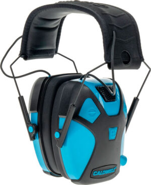 Caldwell E-Max Pro Youth Electronic Earmuffs Neon Blue