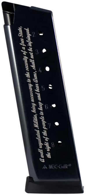 MEC-GAR 1911 Government .45 ACP 8-Round Blued Magazine