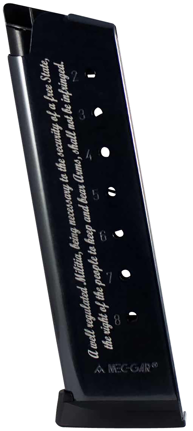 MEC-GAR 1911 Government .45 ACP 8-Round Blued Magazine